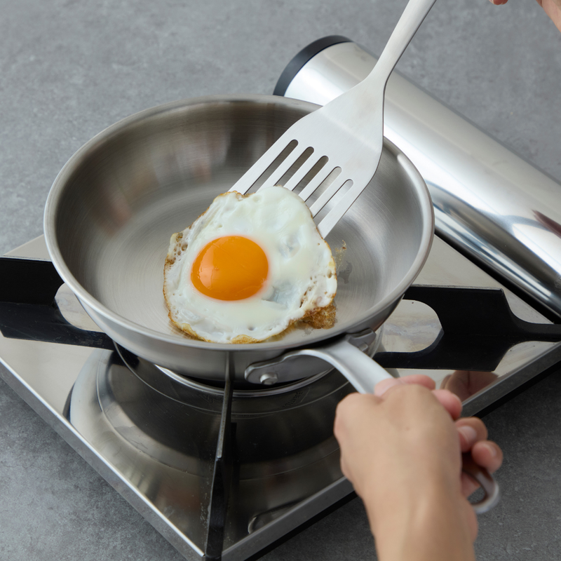 MEYER（マイヤー）ホワイトスチール シェフズパン 24cm コーティング