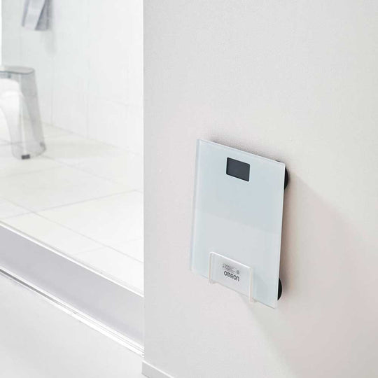 tower（タワー）ウォール体重計ラック 石こうボード壁対応 ホワイト