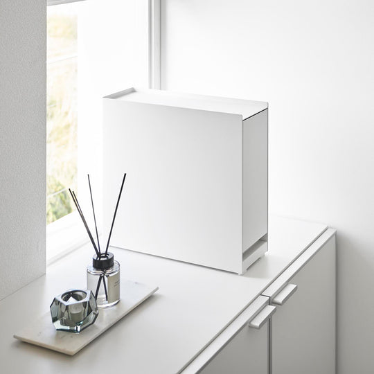 tower（タワー）隠せる引き出し収納 ホワイト