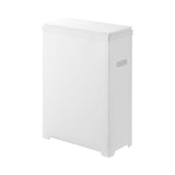 TOWER（タワー）スリム蓋付きゴミ箱 横開きタイプ ２個組 ホワイト