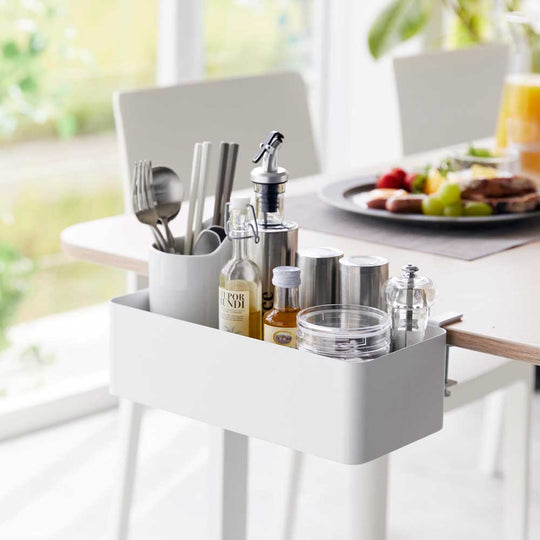 tower（タワー）テーブル横バスケット ホワイト