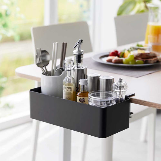 tower（タワー）テーブル横バスケット ブラック