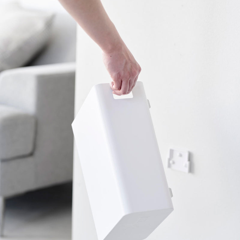 tower（タワー）ウォールトラッシュカン ７Ｌ 石こうボード壁対応 ホワイト