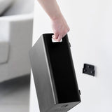 tower（タワー）ウォールトラッシュカン ７Ｌ 石こうボード壁対応 ブラック