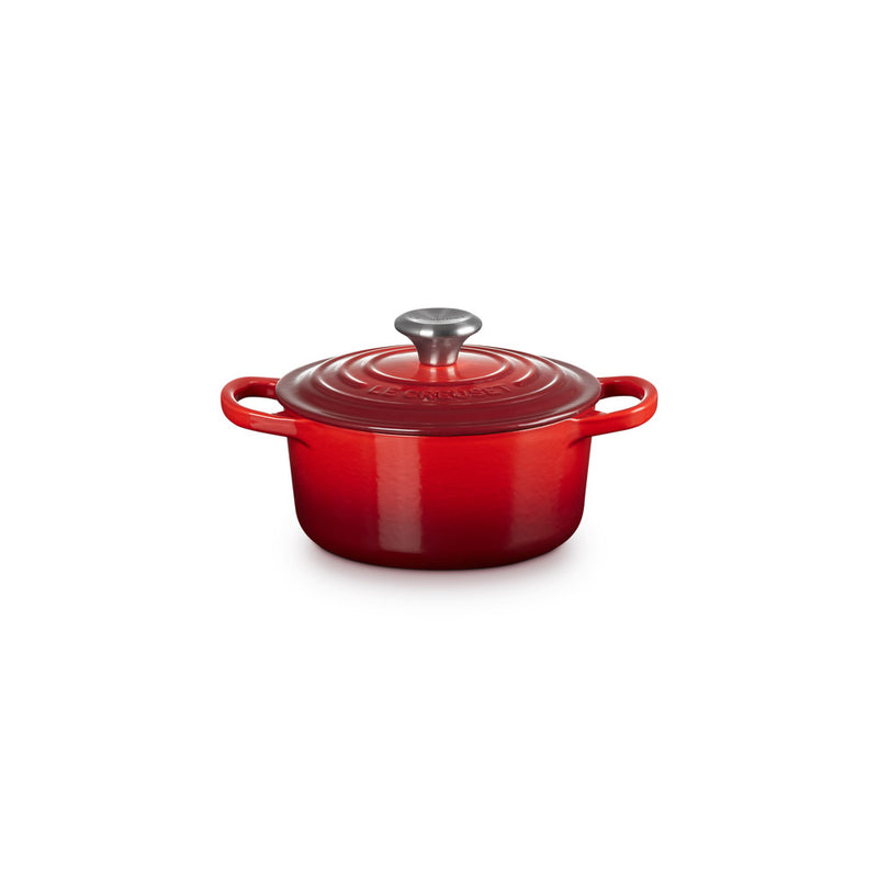 Le Creuset ル・クルーゼ　ココット・ロンド　18cm チェリーレッド LE CREUSET(ル・クルーゼ) ココット・ロンド チェリーレッド |キッチン