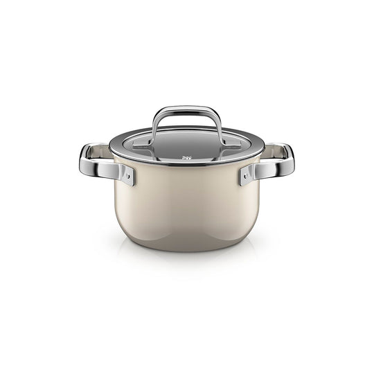 WMF(ヴェーエムエフ) フュージョンテック ミネラルプロ ハイキャセロール ミルキークォーツ