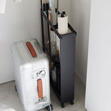 tower（タワー）キャスター付き長物収納スリムワゴン ブラック