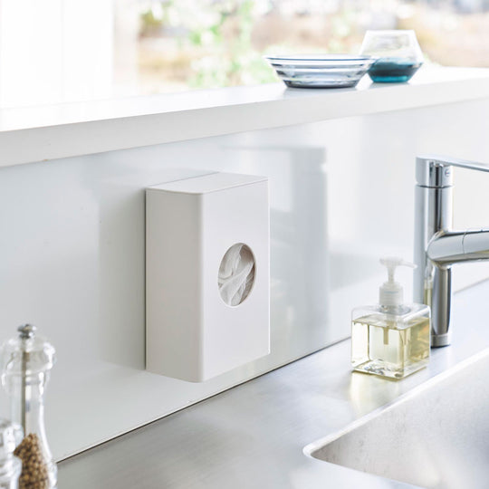 tower（タワー）マグネット水切りネットホルダー ホワイト