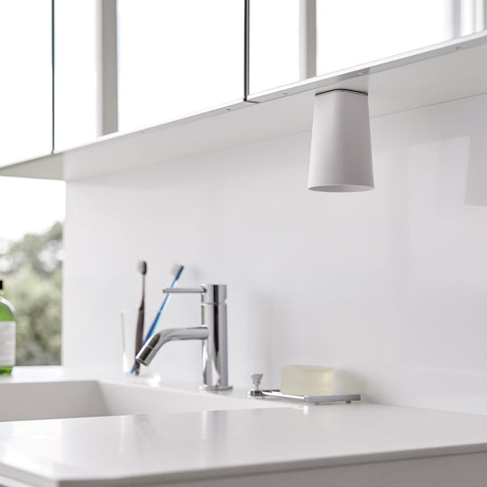 tower（タワー）フィルムシート洗面戸棚下マグネットタンブラー ホワイト