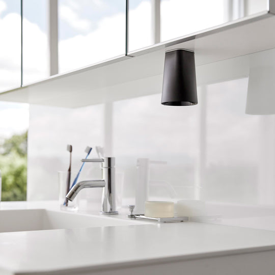 tower（タワー）フィルムシート洗面戸棚下マグネットタンブラー ブラック