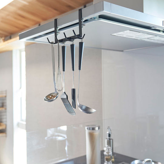 tower（タワー）レンジフード横フック 7連 ブラック