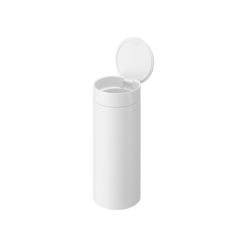 tower（タワー）ボトル型蓋付きゴミ箱 ホワイト