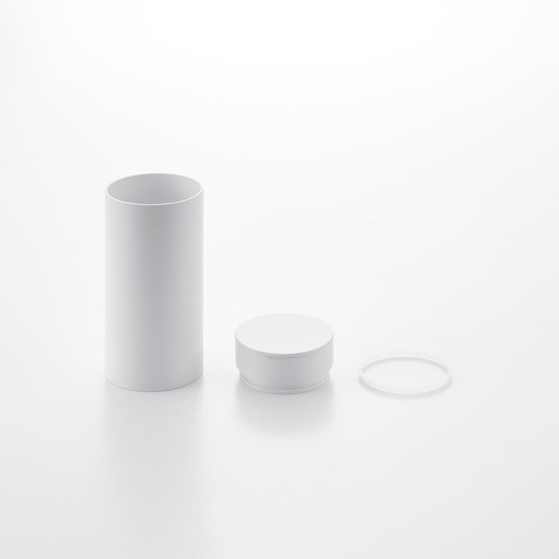 tower（タワー）ボトル型蓋付きゴミ箱 ホワイト