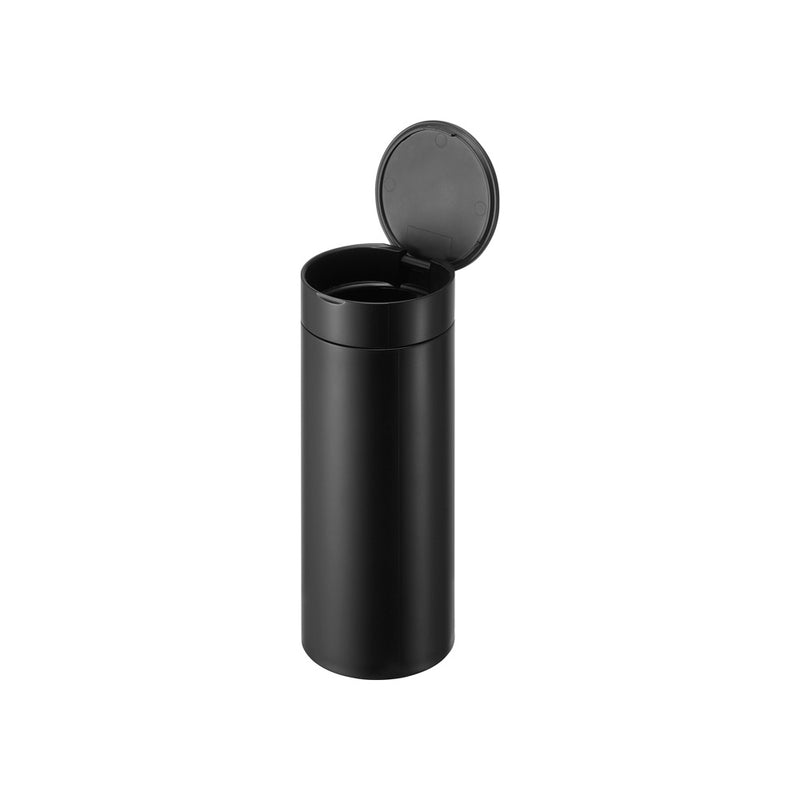 tower（タワー）ボトル型蓋付きゴミ箱 ブラック