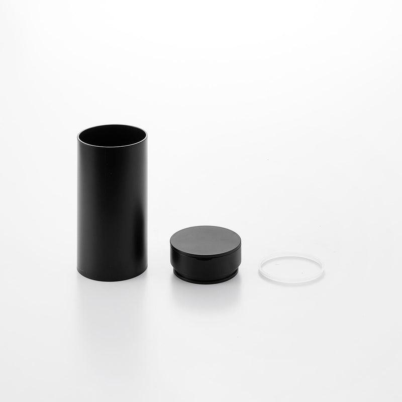 tower（タワー）ボトル型蓋付きゴミ箱 ブラック