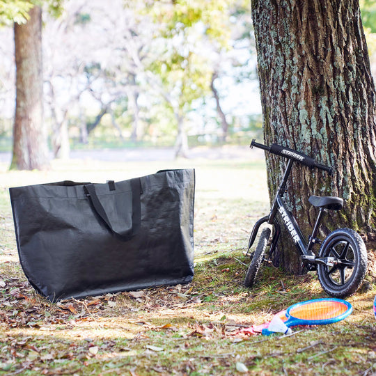 tower（タワー）ポリエチレンシート外遊び収納バッグ ワイド ブラック