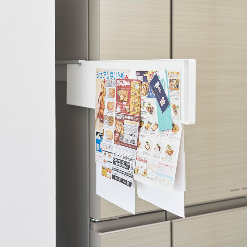 TOWER（タワー）マグネット冷蔵庫横隠せるスライドスチールパネル ホワイト