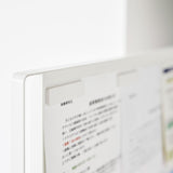 TOWER（タワー）マグネット冷蔵庫横隠せるスライドスチールパネル ホワイト