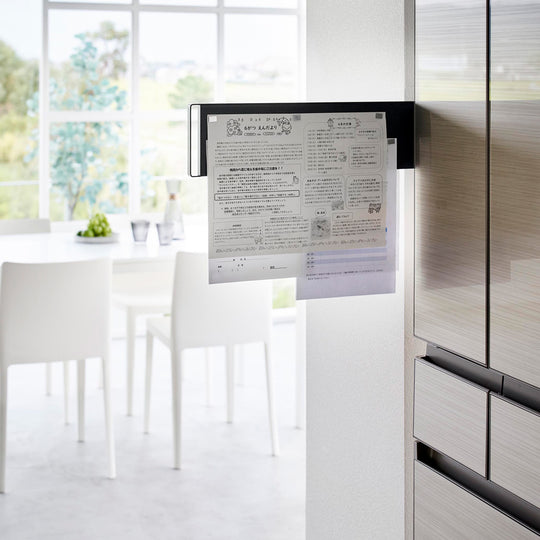 tower（タワー）マグネット冷蔵庫横隠せるスライドスチールパネル ブラック