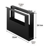 TOWER（タワー）デスク下A4ファイル収納ホルダー ブラック