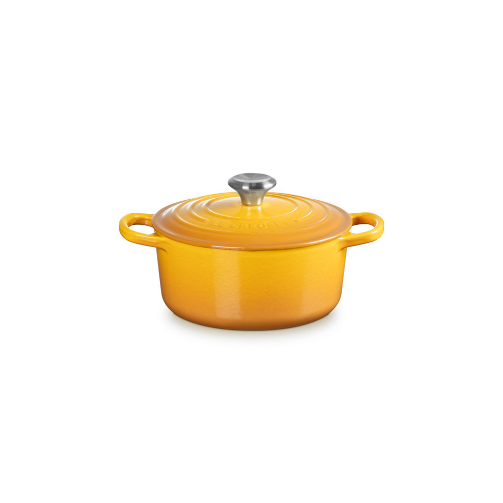 LE CREUSET(ル・クルーゼ) ココット・ロンド オレンジ (内面：マット