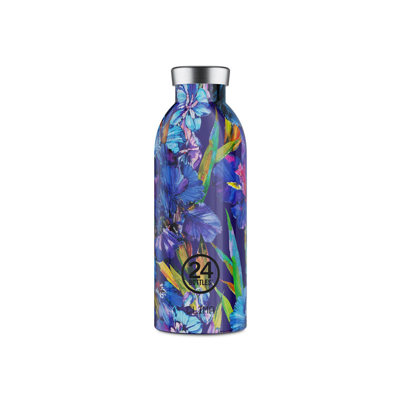 24Bottles(トゥエンティフォー ボトルズ) パターンコレクション クライマボトル 500ml アイリス