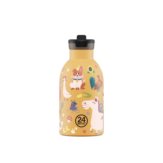 24Bottles(トゥエンティフォー ボトルズ) キッズコレクション クライマキッズボトル ファームフレンズ 330ml
