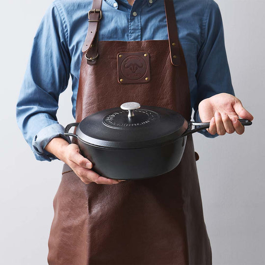 【SALE】LODGE(ロッジ) Blacklock(ブラックロック) 片手深型スキレット(3.79L) 蓋付