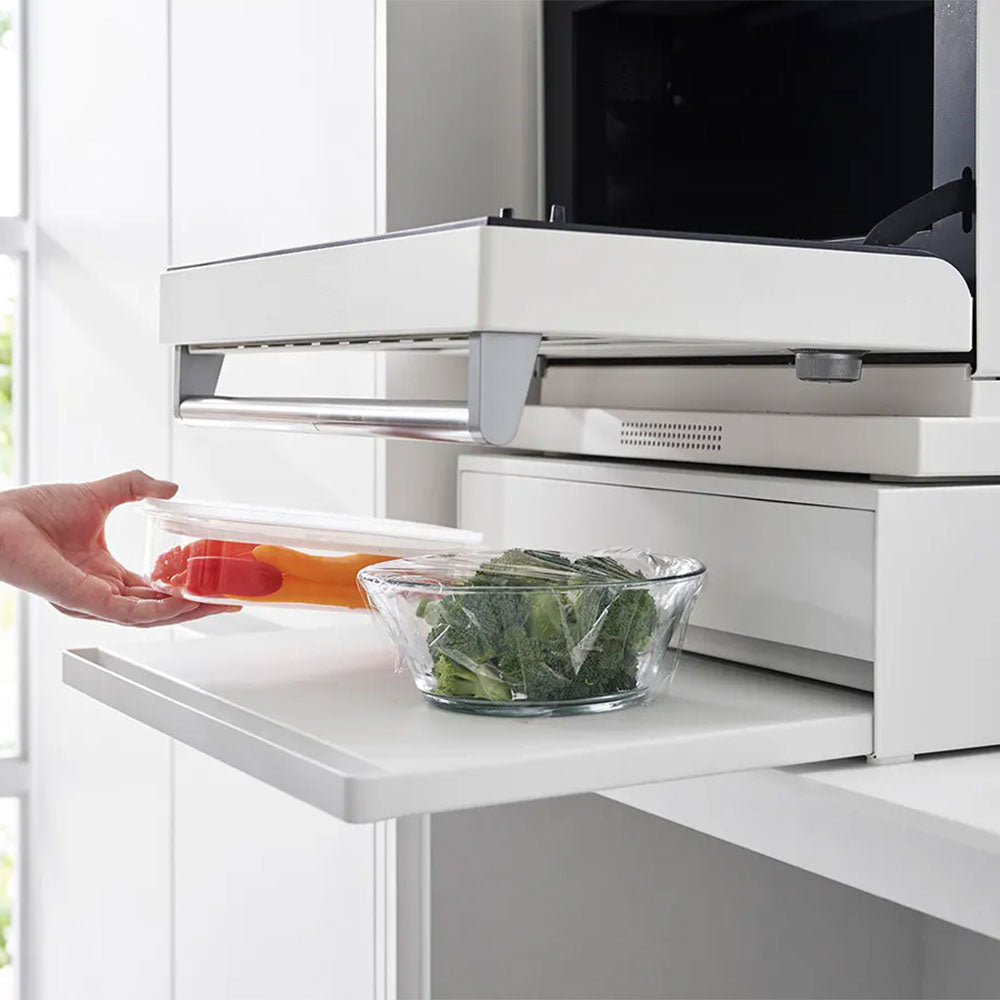 TOWER（タワー）ツーウェイ キッチン家電下引き出し&スライドテーブル