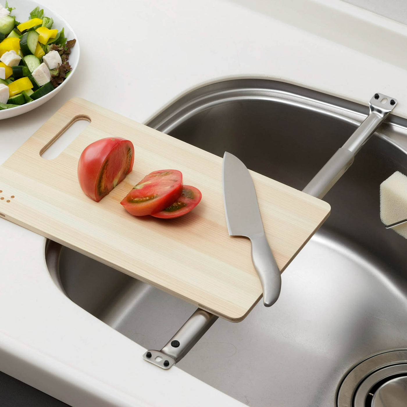 天領まな板　調理用品　まな板用足　スタンド兼用　50cm ゴム製 まな板用足 50cm 20mm厚（km） : 業務用厨房機器キッチン