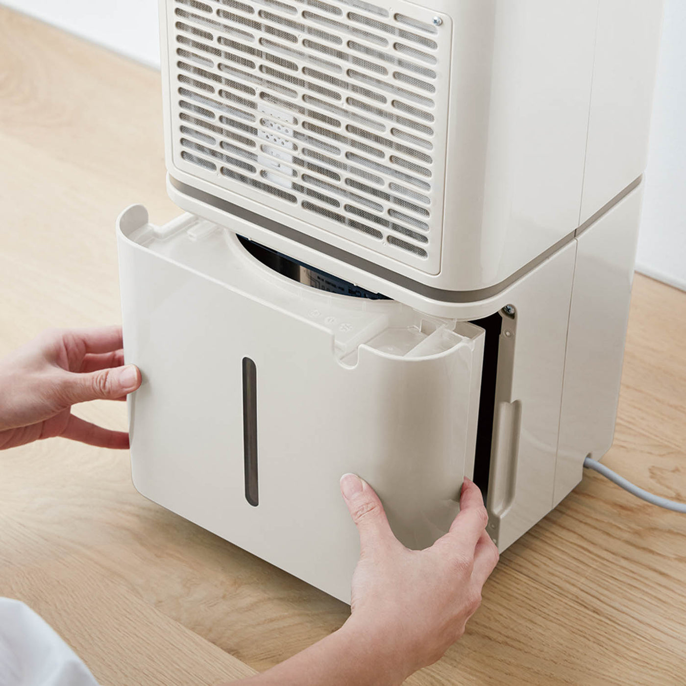 recolte（レコルト）部屋干し除湿機 ナチュラルホワイト RDH-1(W