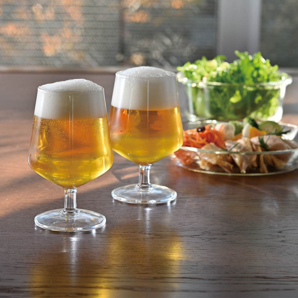 HARIO(ハリオ) 耐熱ビアゴブレット2個セット クリア HBG-3524