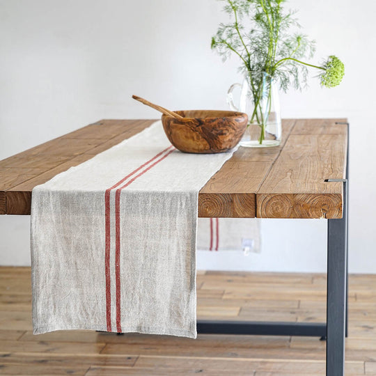 Sankara.(サンカラ) ダブルストライプ ランナー レッド