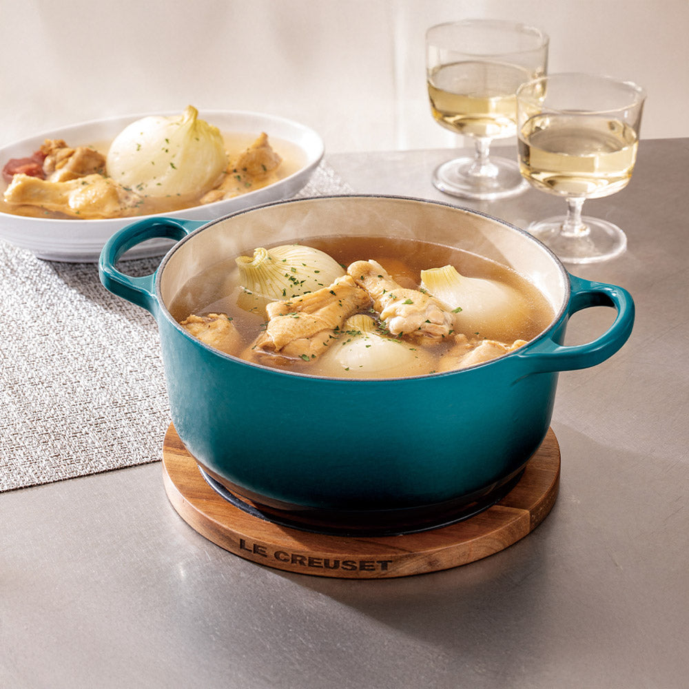 LE CREUSET(ル・クルーゼ) ココット・ロンド ディープティール