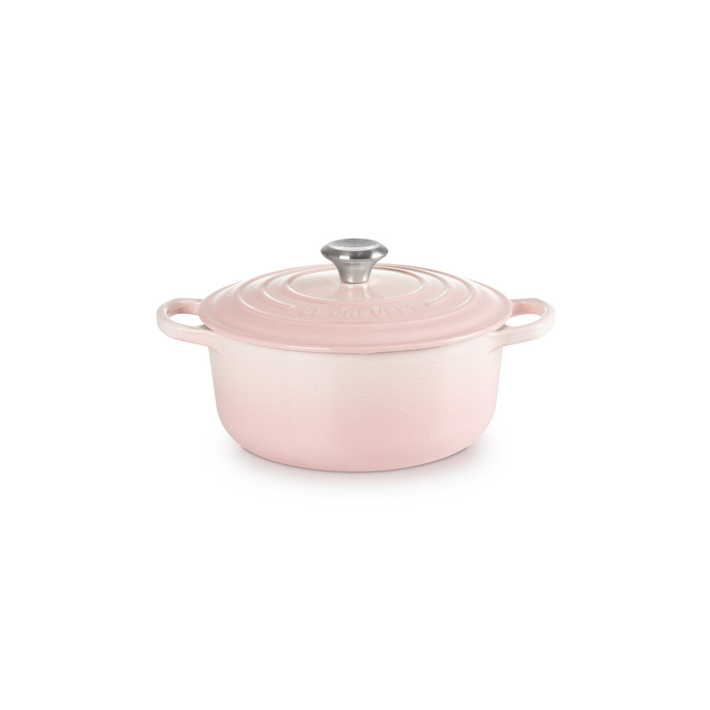LE CREUSET ココットダムール シェルピンク LE CREUSET(ル・クルーゼ) ココット・ロンド シェルピンク |キッチン