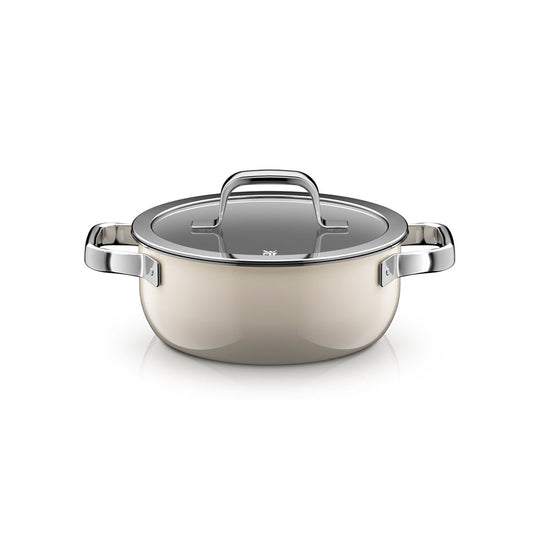 WMF(ヴェーエムエフ) フュージョンテック ミネラルプロ ローキャセロール ミルキークォーツ