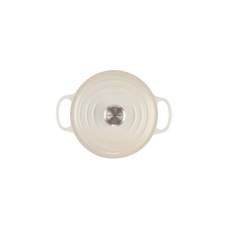 LE CREUSET(ル・クルーゼ) ココット・ロンド メレンゲ |キッチン用品