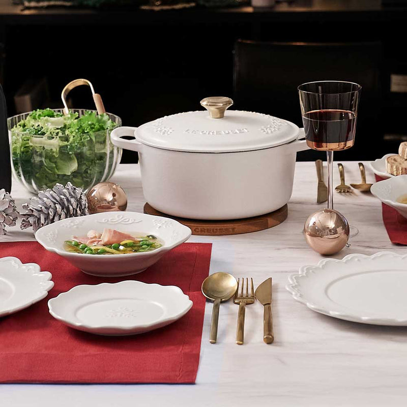 LE CREUSET（ル・クルーゼ）エタニティレース・プレート コットン