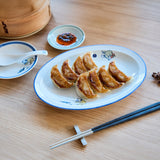 EDITIONS(エディションズ) KARAKO 楕円プレート 白磁