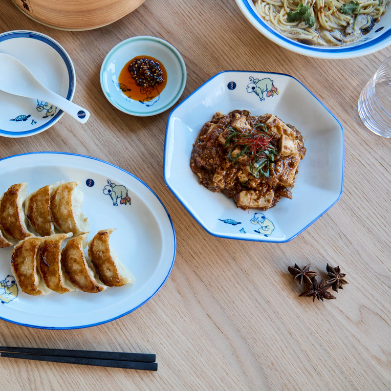 EDITIONS(エディションズ) KARAKO 八角高台プレート 青磁 21365