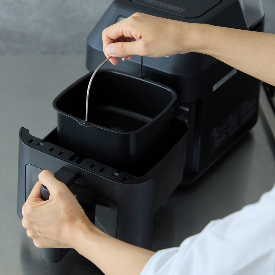 recolte(レコルト) ハイスチームエアーオーブン ナチュラルブラック