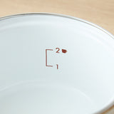 富士ホーロー ミニソースパン12cm レッド