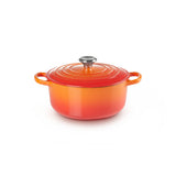LE CREUSET(ル・クルーゼ) ココット・ロンド オレンジ