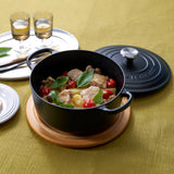 LE CREUSET(ル・クルーゼ) ココット・ロンド マットブラック