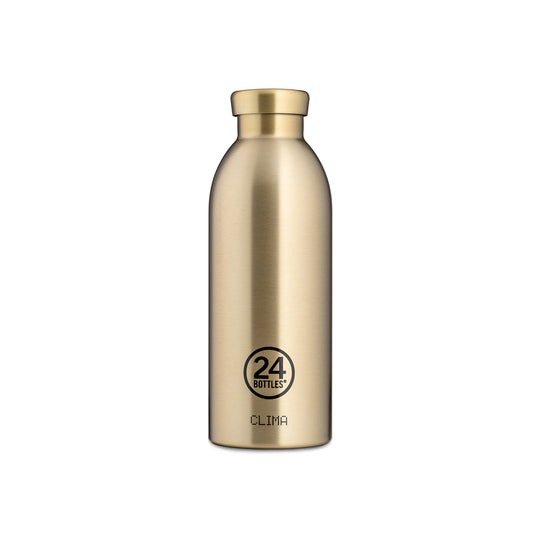 24Bottles(トゥエンティフォー ボトルズ) メタリックコレクション クライマボトル 500ml スパークリングゴールド