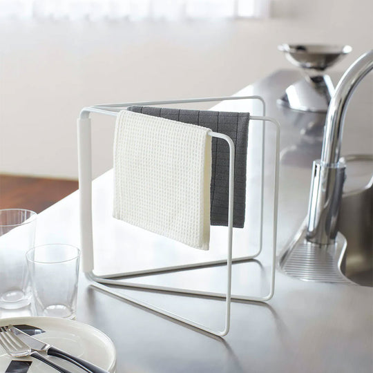 tower（タワー）折り畳み布巾ハンガー ホワイト  2787