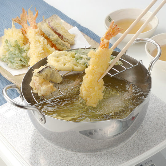 UMIC(ユミック) ステンレス揚げ鍋 20cm