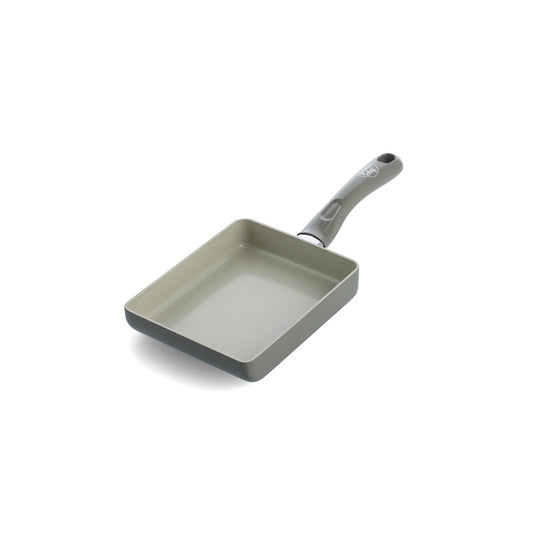【SALE】GREENCHEF(グリーンシェフ) アースカラー エッグパン クォーツグレー