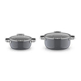 WMF(ヴェーエムエフ) フュージョンテック ミネラルプロ ローキャセロール プラチナム