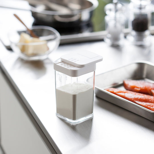 tower（タワー）小麦粉＆スパイスボトル ホワイト